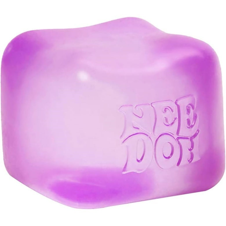 NeeDoh Nice Cube – Solid Squish – 3er-Pack (sortiert)
