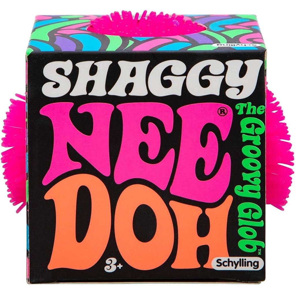NeeDoh Shaggy Ball – Neon Squishy – 3er-Pack