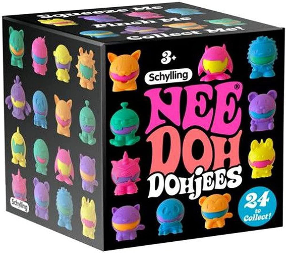 GrandeNero Squeezy. Stretchy-Dohjees Pop – Tauschen Sie Teenie Nee Doh auf der Innenseite aus (eine pro Bestellung) – Blindbox
