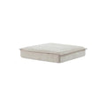 Sitzkissenbezug für Ecksofa, Beige (Kissen nicht enthalten)