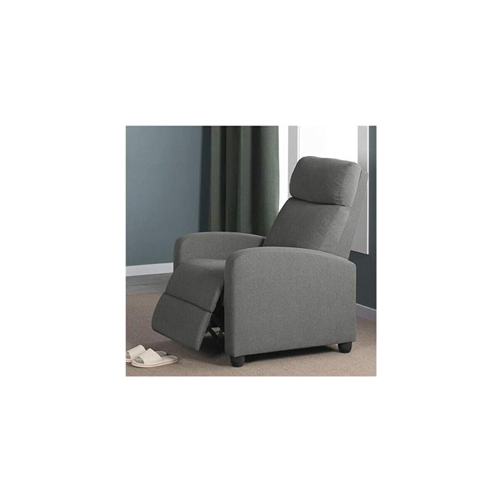 Moderner Einzel-Relaxsessel aus Stoff, Heimkinosessel für das Wohnzimmer