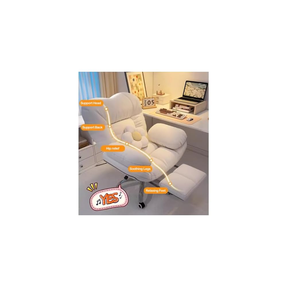 Komfortabler Gaming-Stuhl – Gaming-Stuhl mit Lift-Funktion, Lazy-Sofa-Liegesessel für Schlafzimmer, Wohnzimmer, Heimbüro – Schreibtischstuhl Sessel