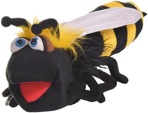 Biz Bumble Bee Handpuppe 14 Zoll Plüsch-Bienenpuppe für Kinder
