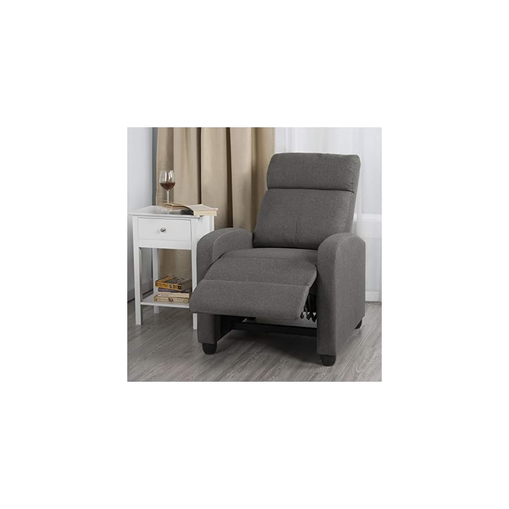 Moderner Einzel-Relaxsessel aus Stoff, Heimkinosessel für das Wohnzimmer