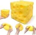 Jumbo-Käse-Stressball, Quetsch-Käse-Spielzeug