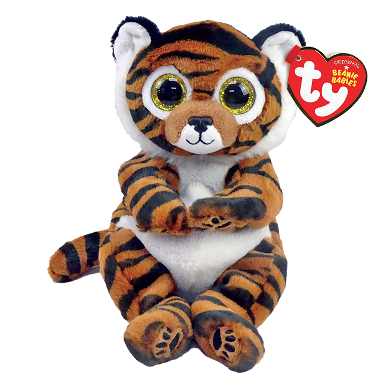 Clawdia Schwarz gestreifter brauner Tiger