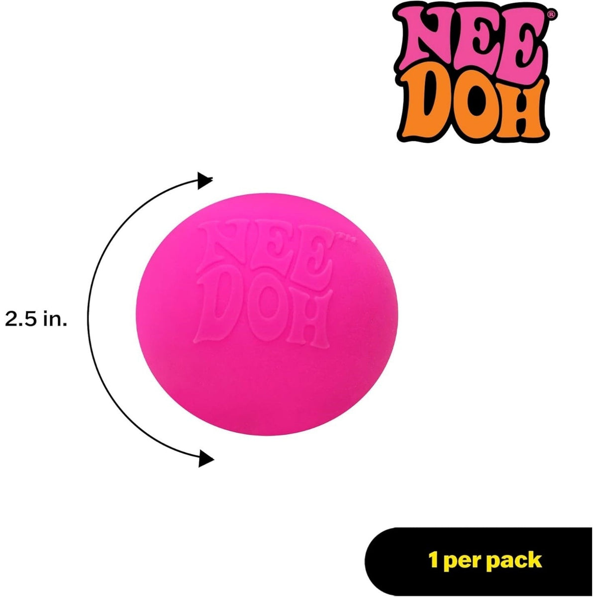 NeeDoh Original Sensory Ball – Rosa