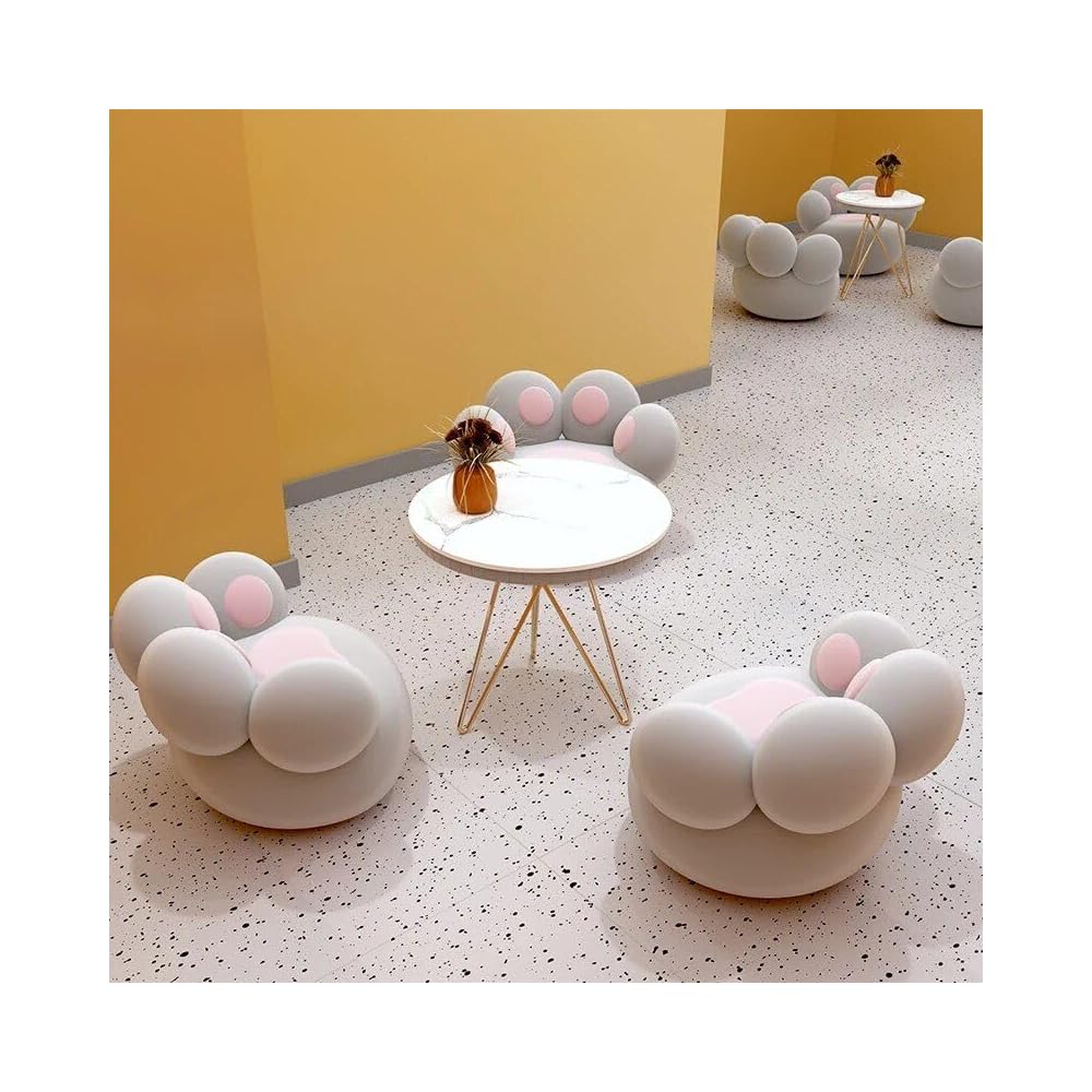 Moderner Loungesessel im nordischen Stil – Elegantes, komfortables Wohnzimmermöbel Grau/Grau