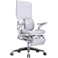 Ergonomischer Netz-Bürostuhl, Chefsessel für das Homeoffice, mit Lordosenstütze, Rückenlehne (E)