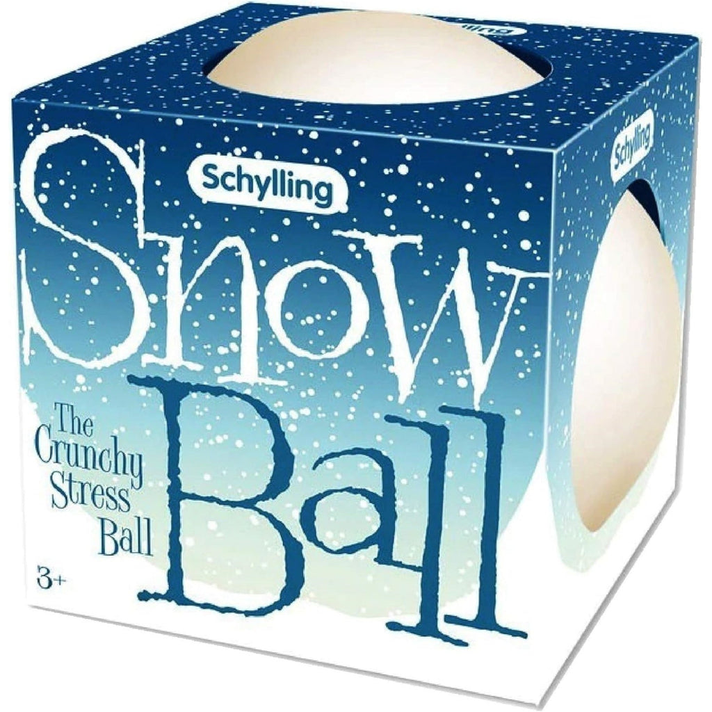 NeeDoh Schneeball-Stressbälle – knusprig und matschig – 2er-Pack