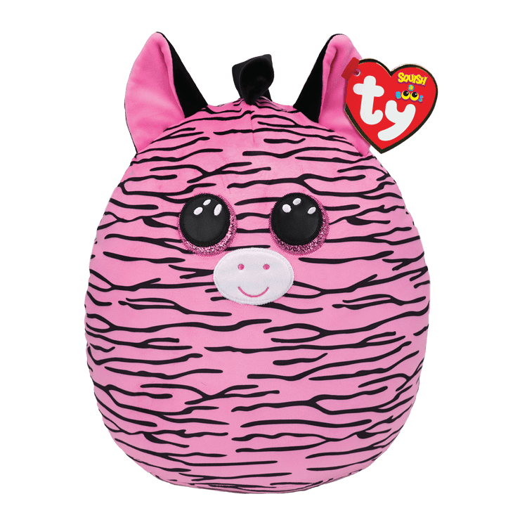 Zoey rosa und schwarz gestreiftes Zebra