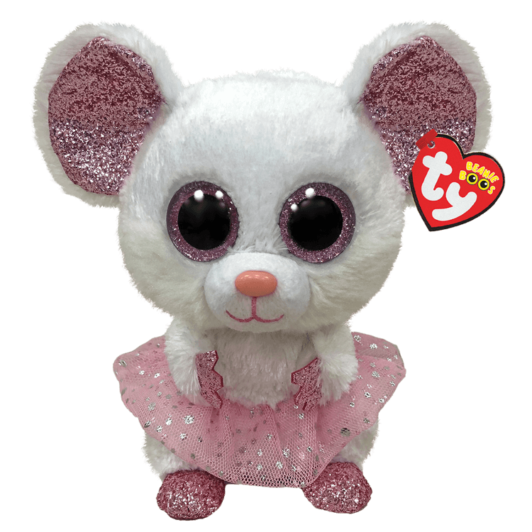 Nina White Ballerina-Maus