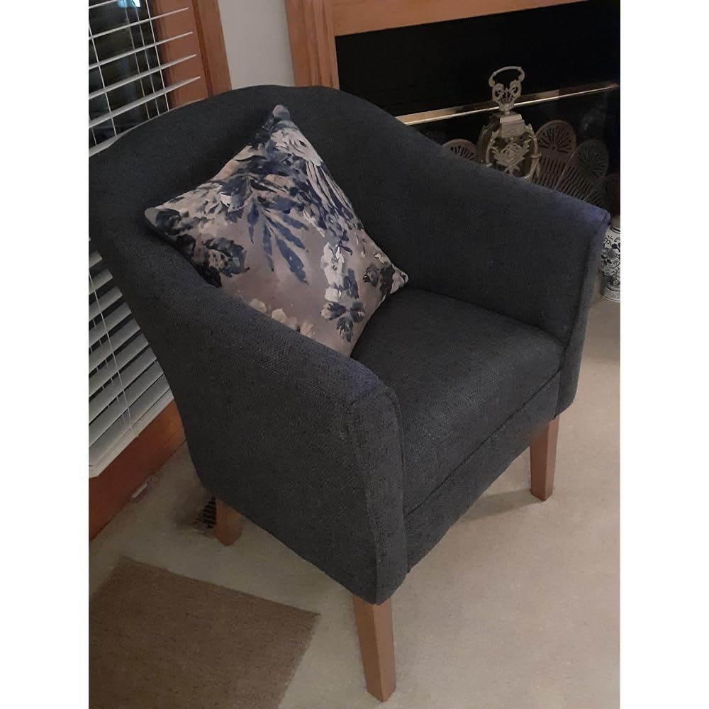 Loungesessel – Graues Medaillon-Muster