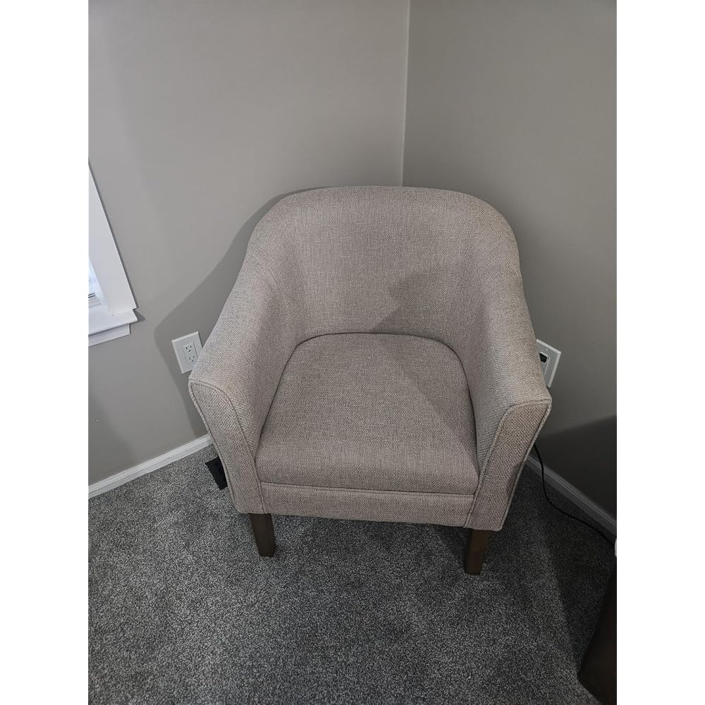 Loungesessel – Graues Medaillon-Muster