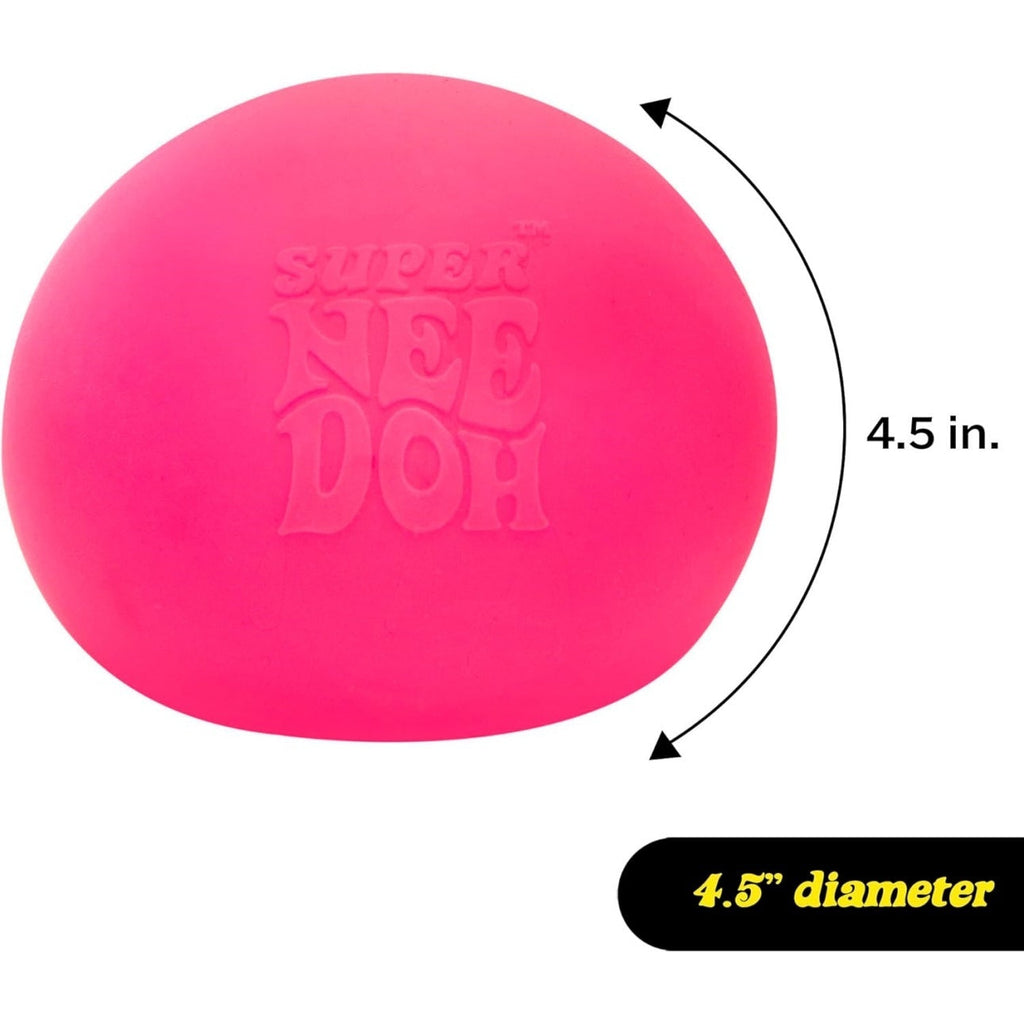 Super NeeDoh – Jumbo-Stressball – 4,5 Zoll – sortiert