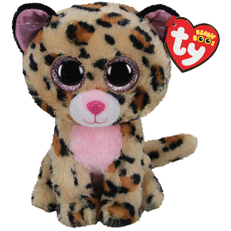 Livvie brauner und rosa Leopard