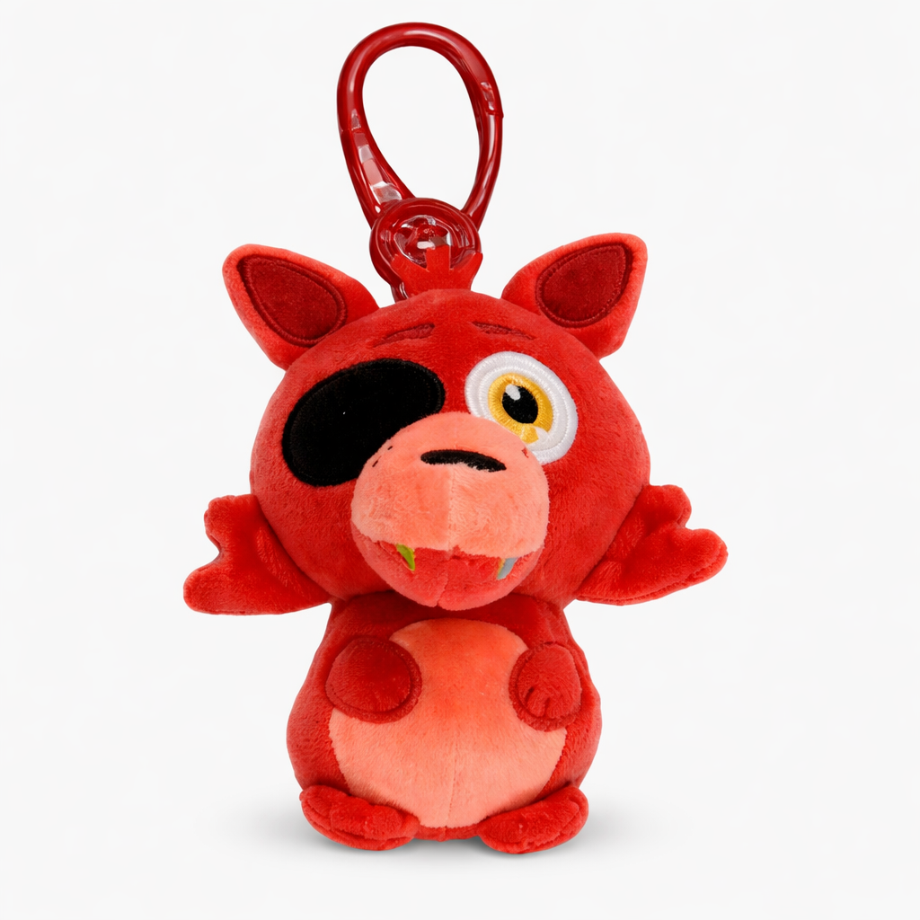 Fünf Nächte bei Freddy’s Foxy Clips Plüsch – Mini-Charakter-Plüsch-Schlüsselanhänger