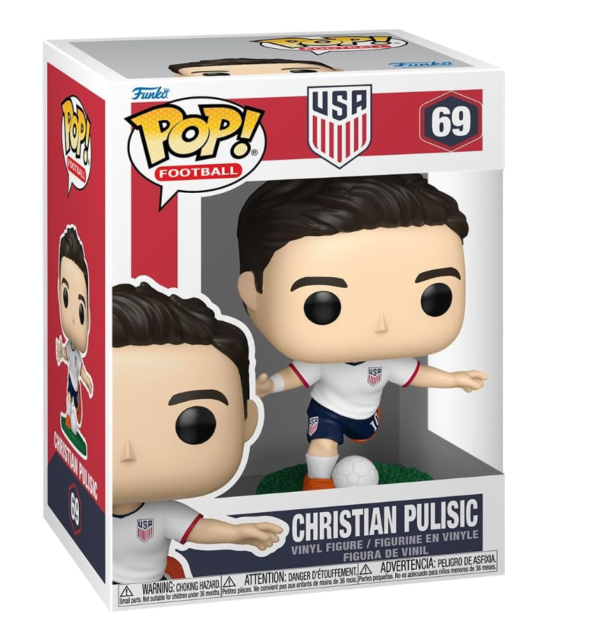 Funko Pop Football Christian Pulisic USA Soccer Vinyl-Figur