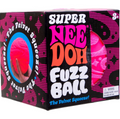 Schylling Super NeeDoh Fuzz Ball Sensorisches Zappelspielzeug 4 Zoll 1 ZUFÄLLIGE Farbe