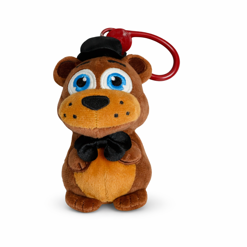 Fünf Nächte bei Freddy’s Freddy Clips Plüsch – Mini-Charakter-Plüsch-Schlüsselanhänger