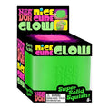 Nee Doh Nice Cube GLOW 2,5 Zoll Squish Ball Zappelspielzeug