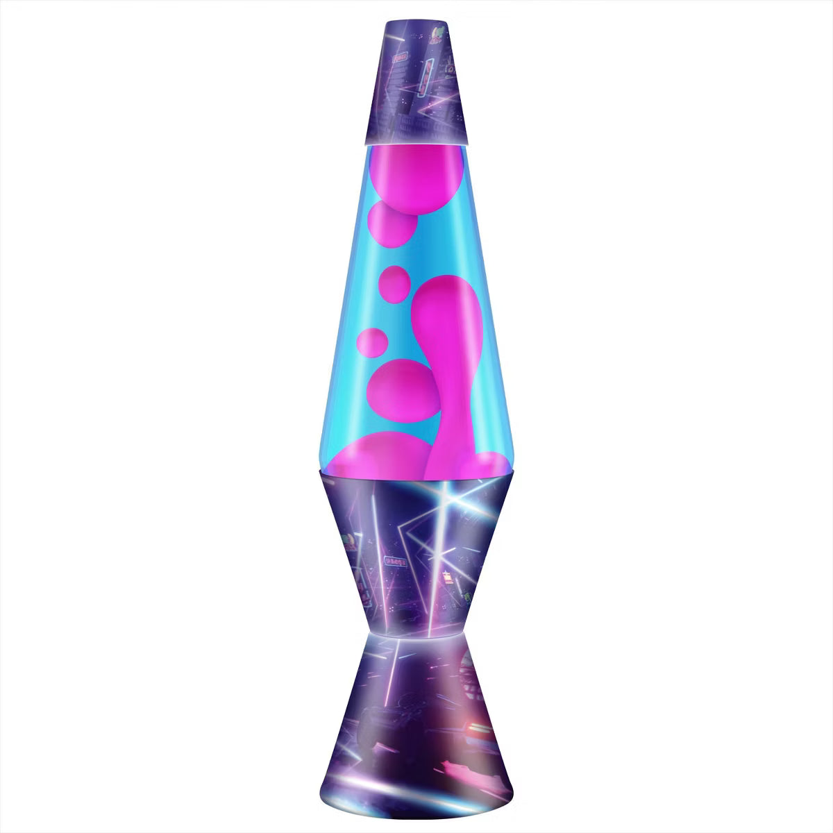 Schylling LAVA Lampe Elektrische rosa lila Bewegungslampe 14,5 Zoll