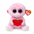 TY Gigi 6-Zoll-Valentinstag-Plüschtier mit Herz