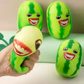 Wassermelonenmonster Squishy Lustiges sensorisches Fidget-Spielzeug mit Früchten