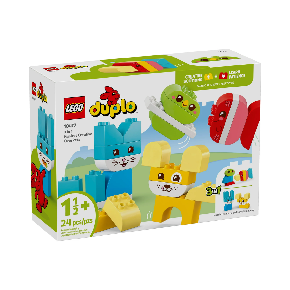 LEGO DUPLO 10477 Mein erstes Tiereisenbahn-Bauspielzeug