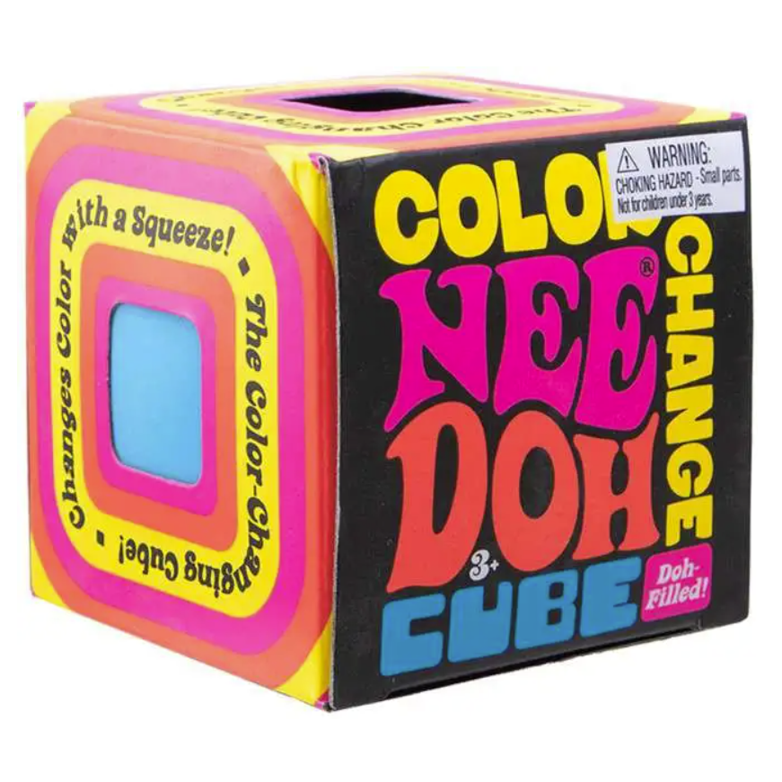 Nee Doh Farbwechselwürfel 2,5 Zoll Squish Ball Zappelspielzeug