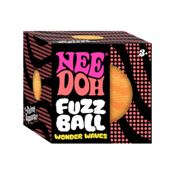 Nee Doh Wonder Waves Fuzz Ball 2,5 Zoll Squish Ball Zappelspielzeug