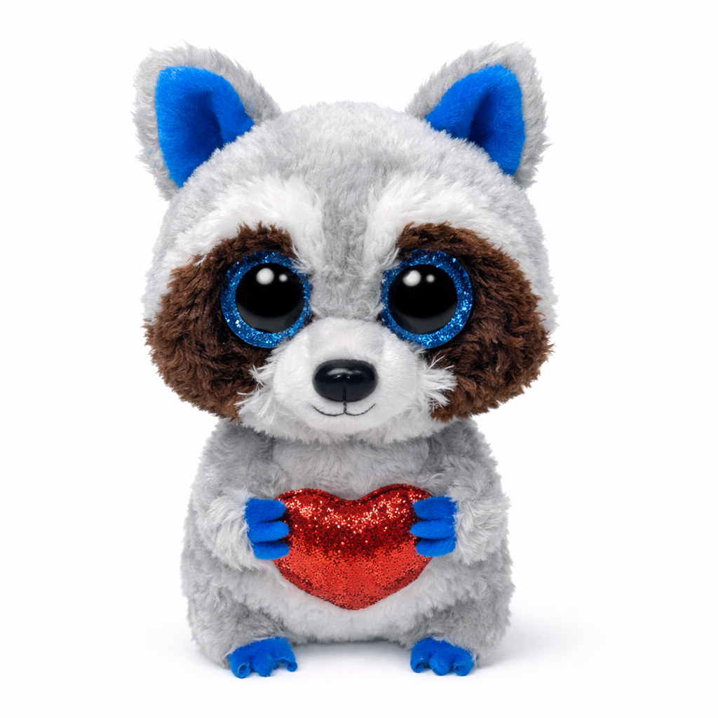 TY Thief 6-Zoll-Valentine-Plüschtier mit Herz