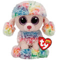 Regenbogenfarbener Pudel