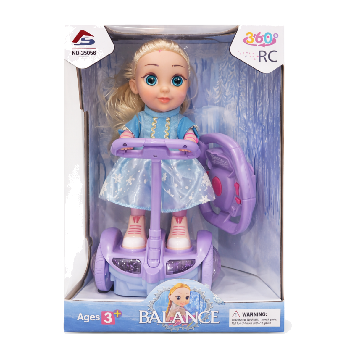 Baby 360 RC Balance Scooter Kleid Puppe Fernbedienung Spielzeug