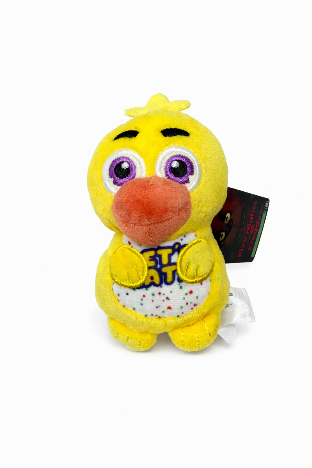 Five Nights at Freddy’s Chica 4-Zoll-Plüschtier – weicher gelber Hühner-Plüschcharakter für Kinder und Sammler
