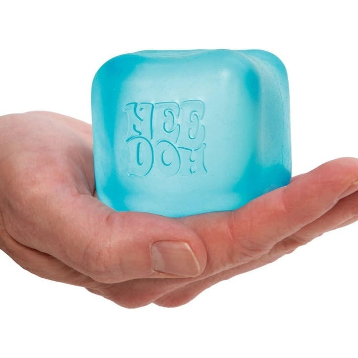 NeeDoh Nice Cube – Solid Squish – 3er-Pack (sortiert)