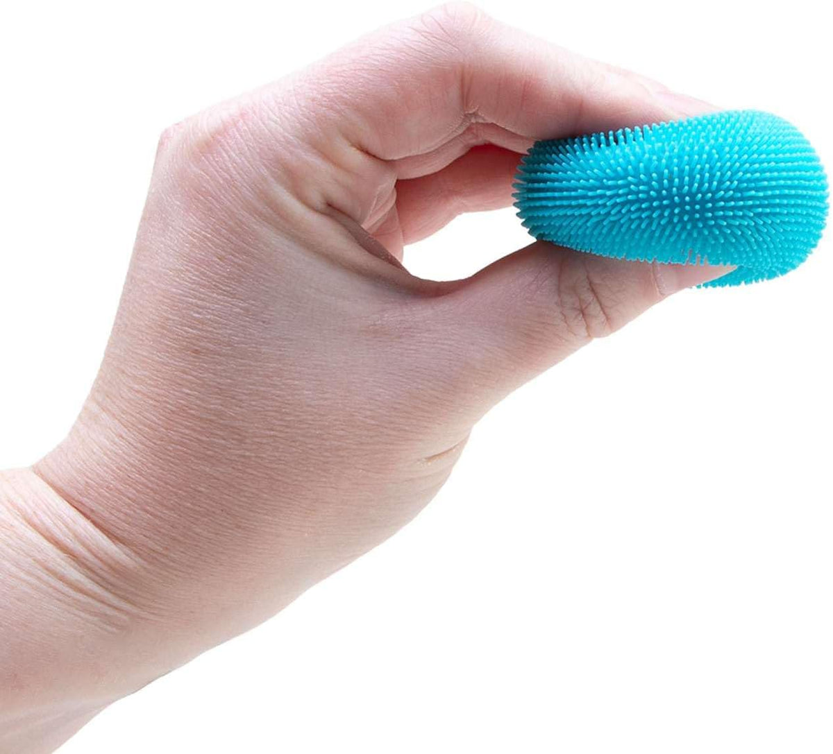 Schylling Teenie NeeDoh 3er-Pack sensorische Mini-Fuzz-Bälle mit samtiger Textur und weichem Quetschgefühl. Ab 3 Jahren