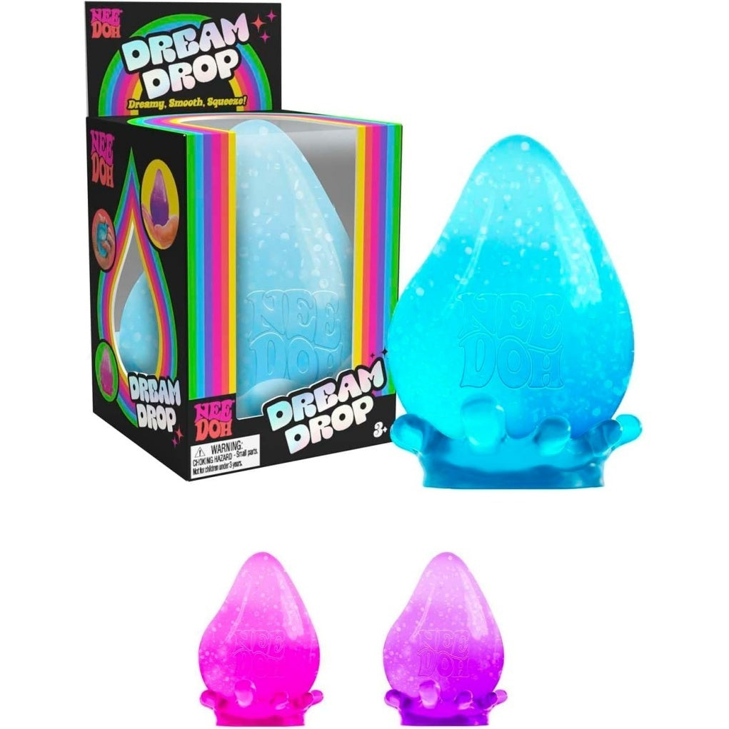 NeeDoh Dream Drop – Smooth Squeeze – 3er-Pack