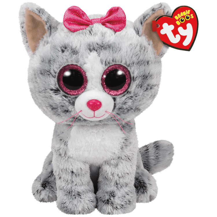 Kiki Grau gestreifte Katze