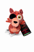 Five Nights at Freddy’s Foxy 4-Zoll-Plüschtier – weicher roter Piraten-Fuchs-Plüschcharakter mit Augenklappe