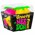 Nee Doh Groovy Fruit 2,5 Zoll Squish Ball Zappelspielzeug – Set mit 3 Früchten