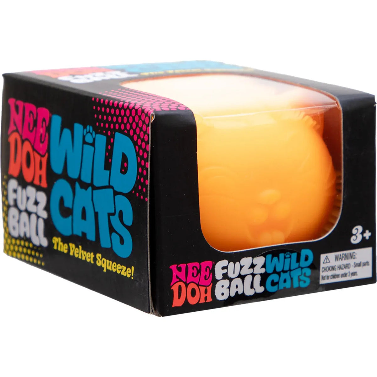 Nee Doh Wild Cats Fuzz Ball 3 Zoll Squish Ball Zappelspielzeug