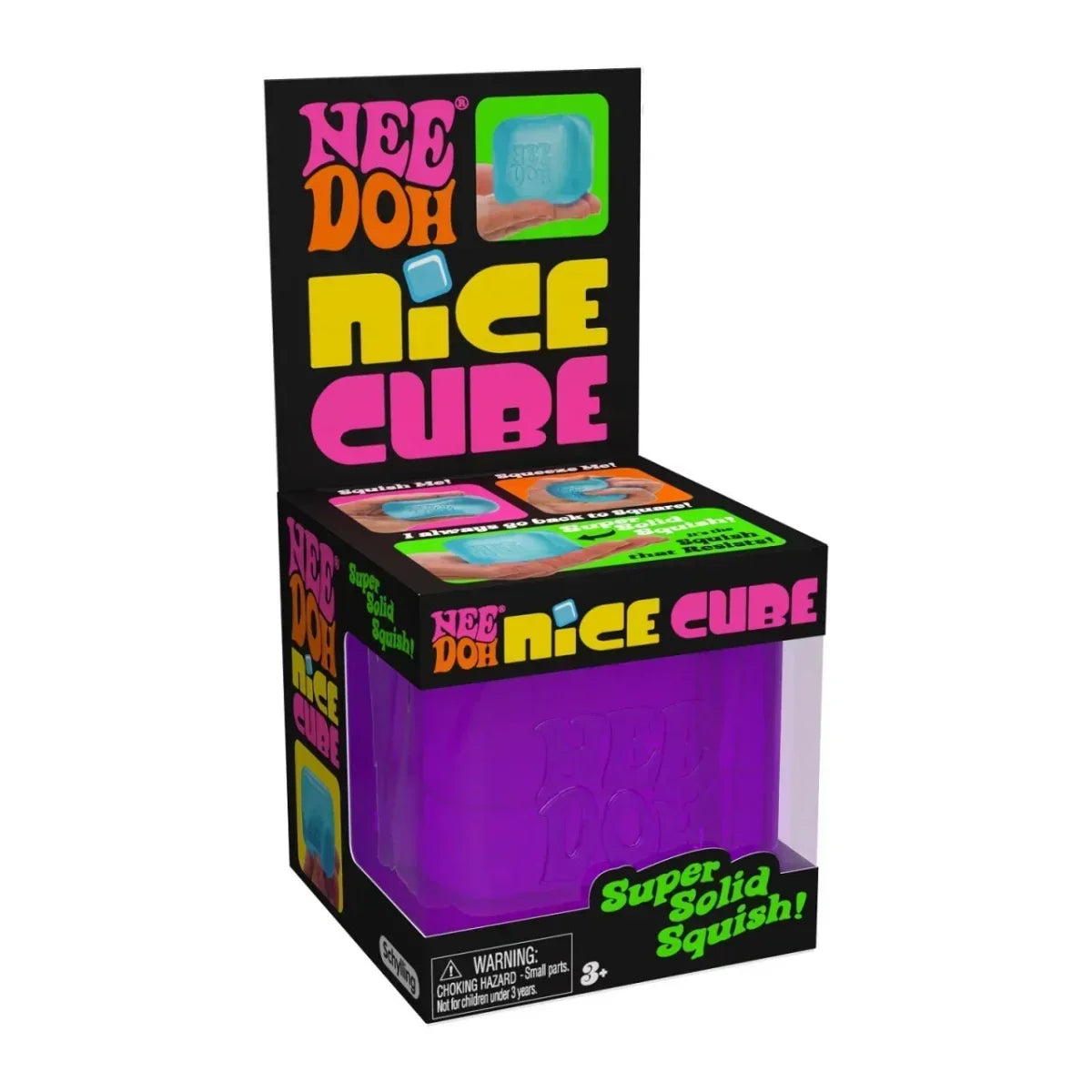 Nee Doh Nice Cube 2,5 Zoll Squish Ball Zappelspielzeug